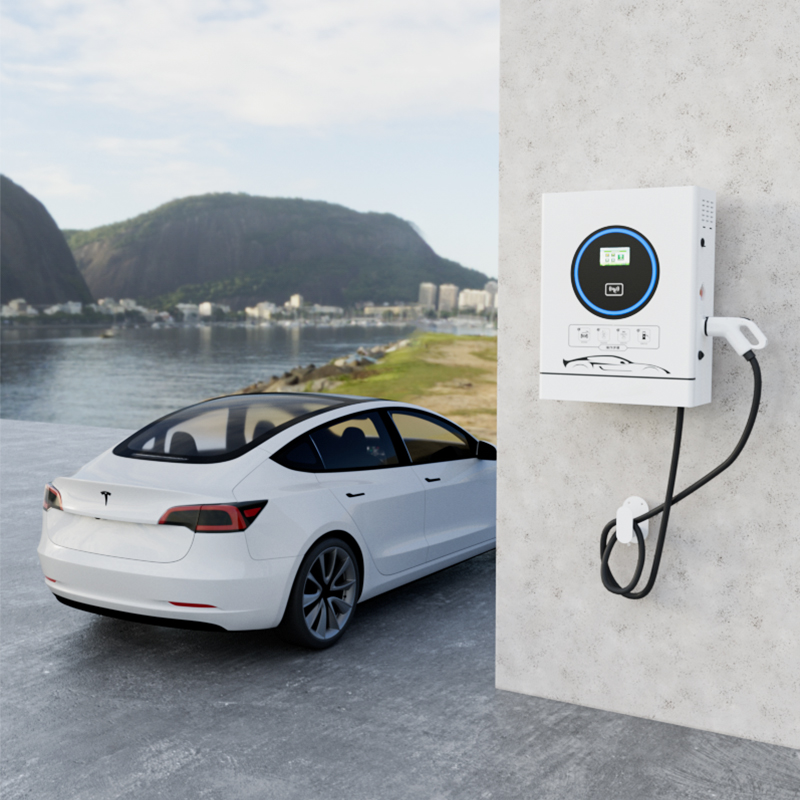 شاحن سيارات كهربائية بقدرة 22  - مراجعة 22Kw Wallbox Type 2 Ocpp Rfid وسعره