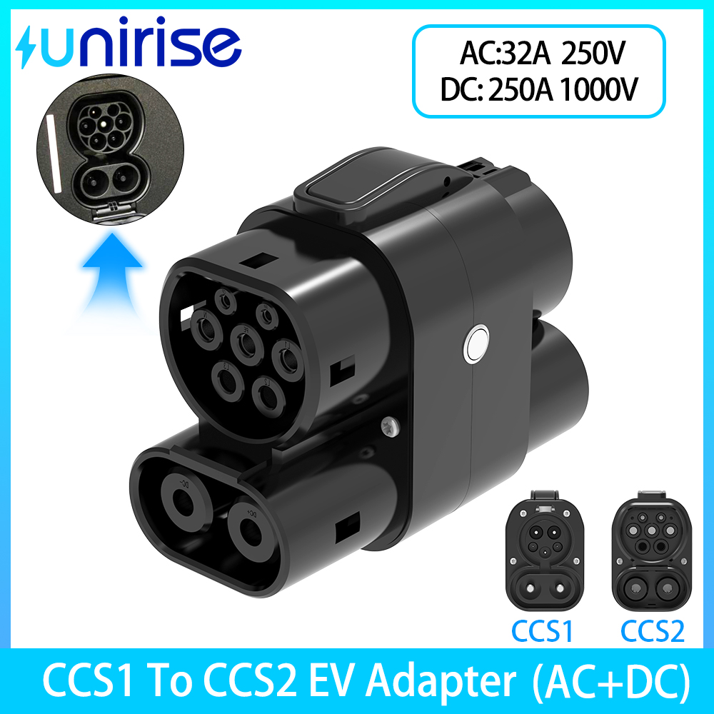 محول CCS1 إلى CCS2 للسيارات ال - مراجعة Ccs2 To Ccs1 Fast Charge Adapter 250Kw وسعره