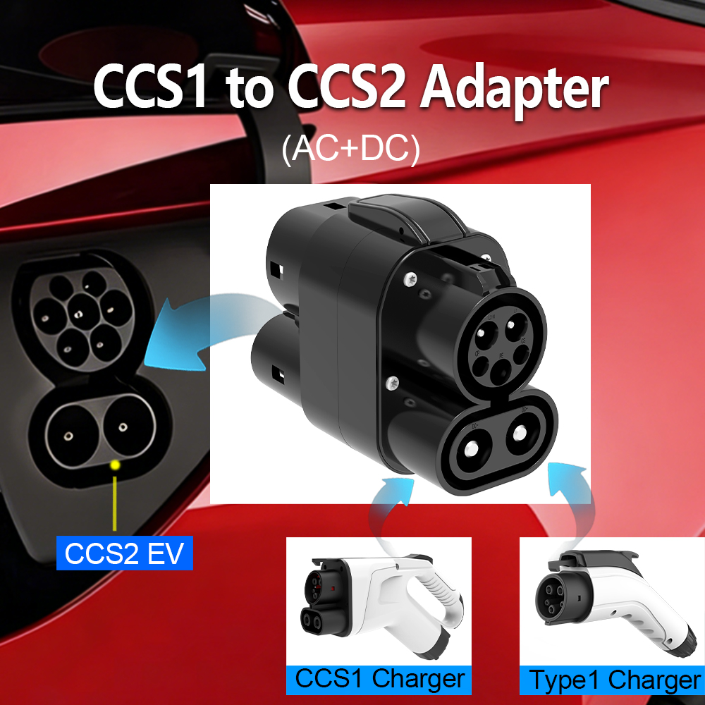 محول CCS1 إلى CCS2 للسيارات ال - مراجعة Ccs2 To Ccs1 Fast Charge Adapter 250Kw وسعره