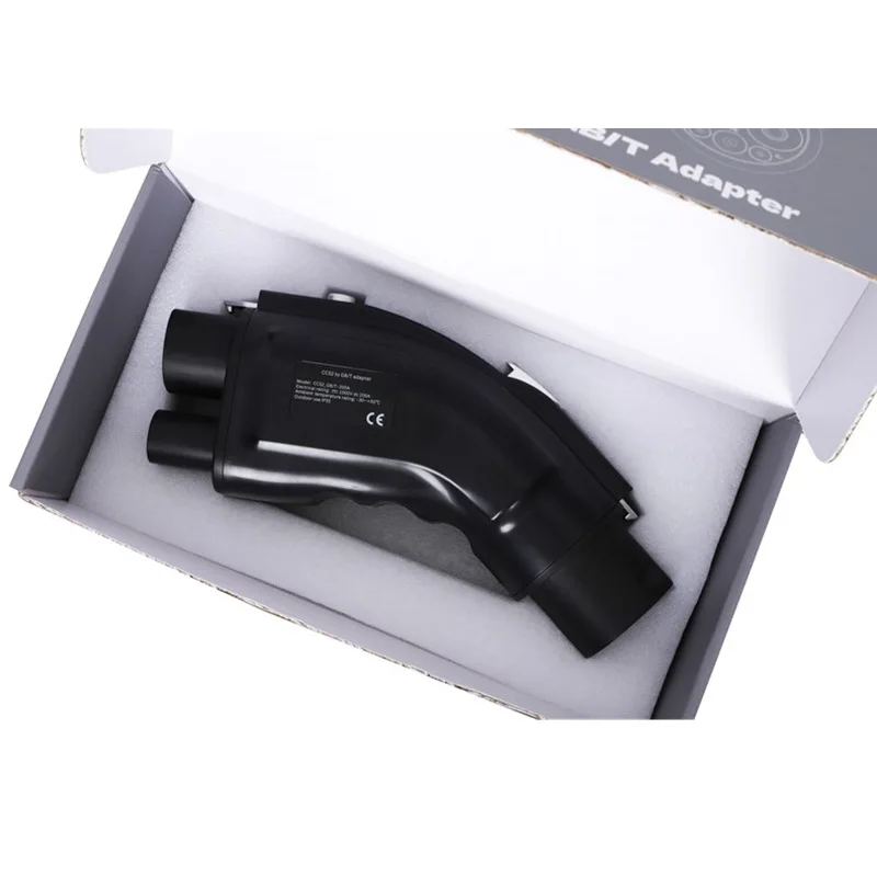 محول شحن سريع جديد للسيارات ال - مراجعة Gb/T To Ccs2 200A Fast Charging Adapter وسعره