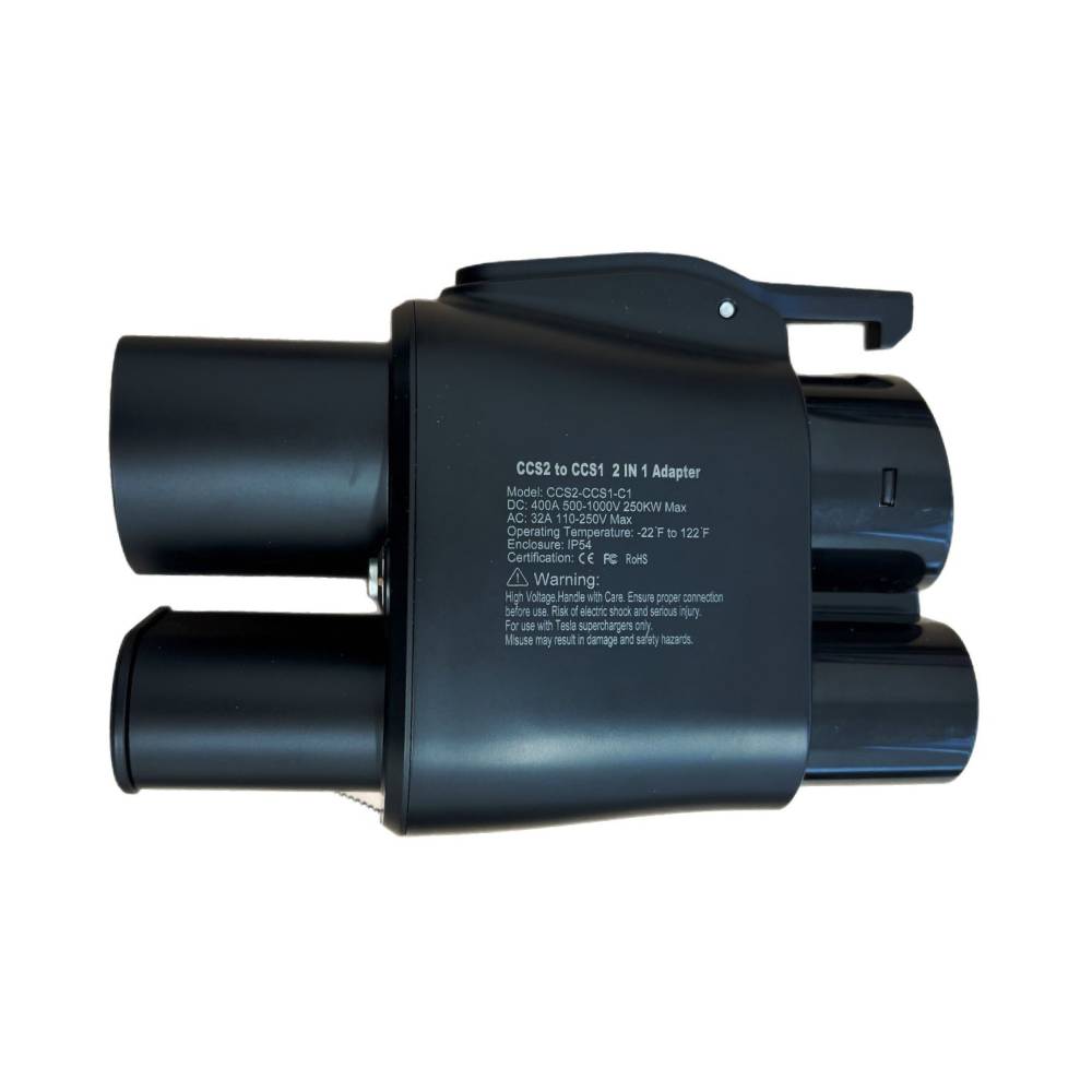 محول CCS2 إلى CCS1 للشحن السري - مراجعة Ccs2 To Ccs1 Fast Charge Adapter 250Kw وسعره